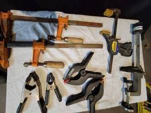 lot 8 image: Lot of 8 Clamps