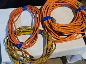 lot 31 image: Three Extension Cords
