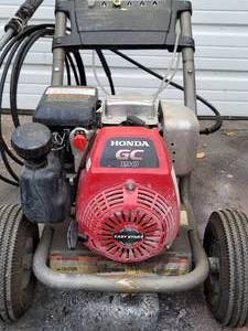 lot 3 image: Honda GC 190 Pressure Washer
