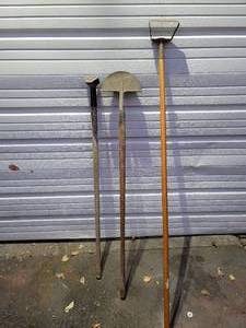 lot 46 image: Antique Garden Tools