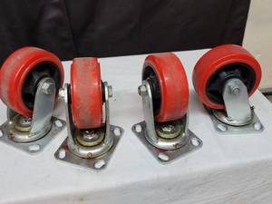 lot 52 image: Set of 4 Heavy Duty Casters