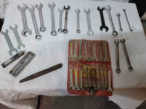 lot 68 image: Engine Wrenchs, Misc Openend Wrenchs, and Plug Setters
