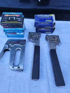 lot 108 image: Hammer Staplers & An Arrow