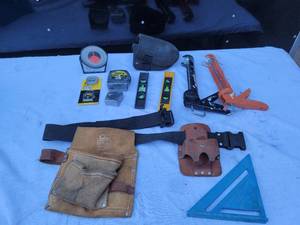lot 109 image: Tool Belt & Misc