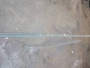 lot 127 image: 6 & 10 Foot Lengths of Threaded Rod