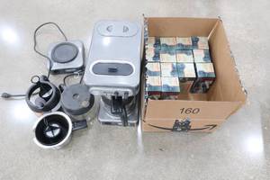 lot 33 image: Kitchenaid Pro-line Coffee Maker & Accessories