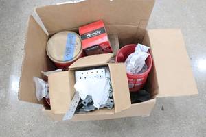 lot 38 image: Box of Hardware