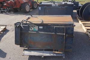 Universal Mount Bobcat Skid Loader Skid Steer 60 Sweeper Attachment