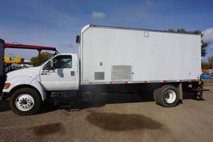 2000 Ford F-650 Box Truck With SewerSeptic Inspection Equipment & Software