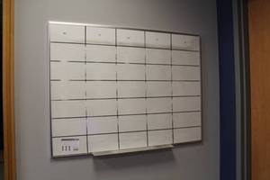 lot 111 image: Office Dry Erase Whiteboard