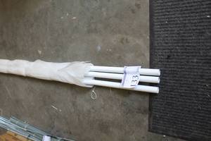 lot 133 image: Lot of (3) Powdercoated Conduit 1 x 10