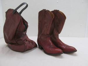 Ostrich western boots