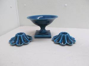 Candle stick holders, dry flower dish