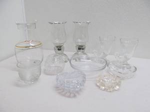 Clear glass dcor