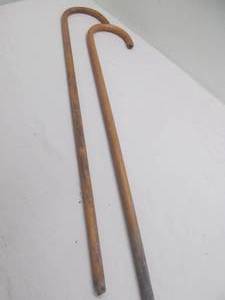 Wooden canes