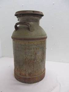 Vintage milk can