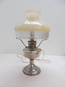 Vintage Aladdin oil electric lamp
