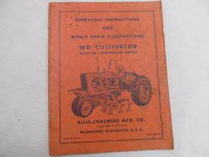 Vintage WD cultivator