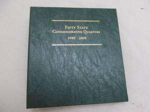 Commeriative quarter, coin book