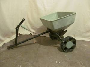 Easy broad cast spreader