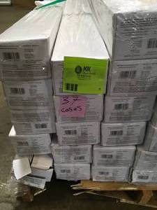 lot 7 image: PALLET WITH 37 CASES HDF STRAND BAMBOO WIRE BRUSHED CHAI SEE PICS