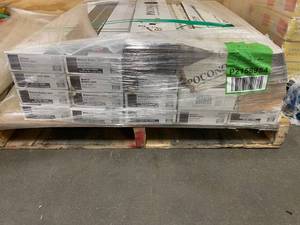 lot 1 image: TRAFFICMASTER Lot of 19 Cases of- Walnut Ember Java 6 in. x 36 in. Vinyl Peel and Stick Vinyl Plank (36 sq. ft.  case)