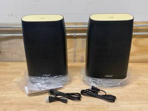 lot 18 image: AFLOIA Lot of 2- Electric Dehumidifiers for Basement, Bedroom, Bathroom and Home 2000ml (70oz)
