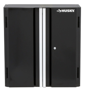 lot 44 image: HUSKY 29 in. H x 28 in. W x 12 in. D Steel Garage Wall Cabinet
