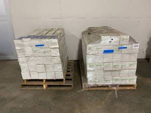 lot 53 image: STYLE SELECTIONS Lot of 58 Cases of-  5-in Saddle Oak Engineered Hardwood Flooring (22-sq ft). Total of 1,276 sq. ft.