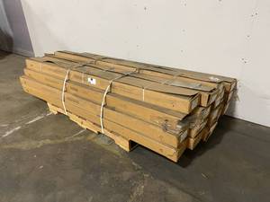 lot 55 image: BRUCE Lot of 16 Cases of-  Lifetime 6.375-in Light Shadow Hickory Solid Hardwood Flooring (18-sq ft).  288 total sq. ft.