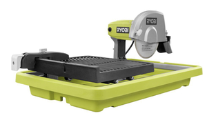 lot 84 image: RYOBI 9 Amp Corded 7 in. Overhead Wet Tile Saw