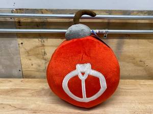 lot 89 image: SPRITE BEAT Lot of 8-  Bomb Throw Pillow Cute 12 Bomb Plush Toys Throw Pillows with Hand Warmer