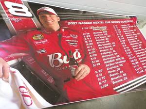 lot 8 image: Dale Earnhardt Jr. Poster