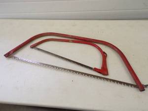 lot 28 image: 2 Bow Saws