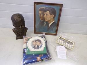lot 36 image: JFK and Princess Diana Items