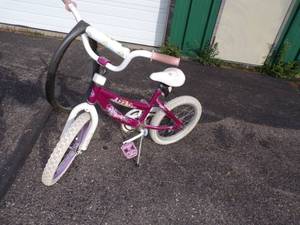 lot 42 image: Girls Kids Bike