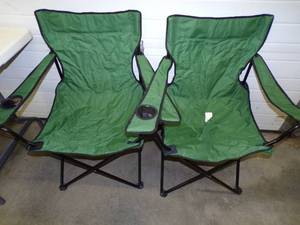 lot 43 image: Pair of Folding Chairs with Cases
