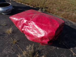 lot 46 image: Large Tarp may have holes or rips good for wood pile