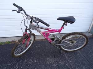 lot 51 image: Power Climber 18 Speed Bike Pink