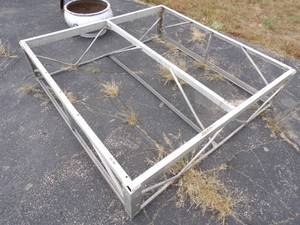 lot 65 image: 4 x 4 Aluminum Dock Frame