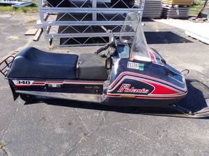 lot 10 image: 1979 Polaris TX-C 340 Snowmobile