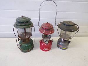 lot 101 image: Coleman Gas and Dual Fuel Lanterns