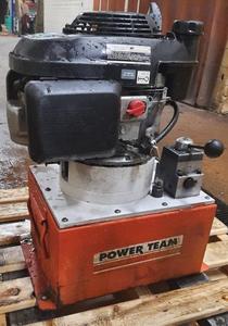 lot 34 image: Power Team Portable Hydraulic Pump