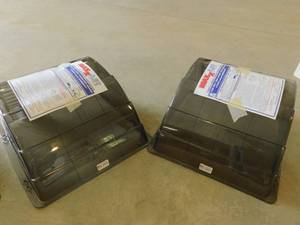 lot 20 image: 2 RV MaxxAir Original Ventilation Covers