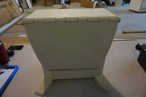 lot 77 image: RV Tan Plastic Table