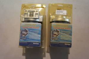 lot 126 image: RV TeleFlex Water Separating Fuel Filter w Stainless Steel Bracket