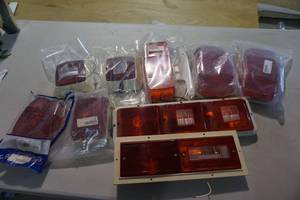 lot 137 image: Trailer Tail Lights