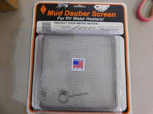 lot 175 image: Mud Dauber Screens for RV Water Heaters