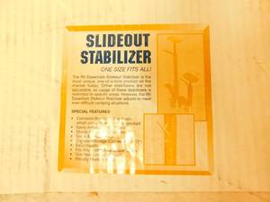 lot 244 image: RV Slideout Stabilizers