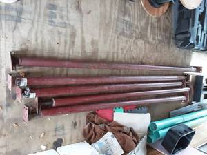 lot 6 image: 5-Tapco Mono Post 8 Feet Tall